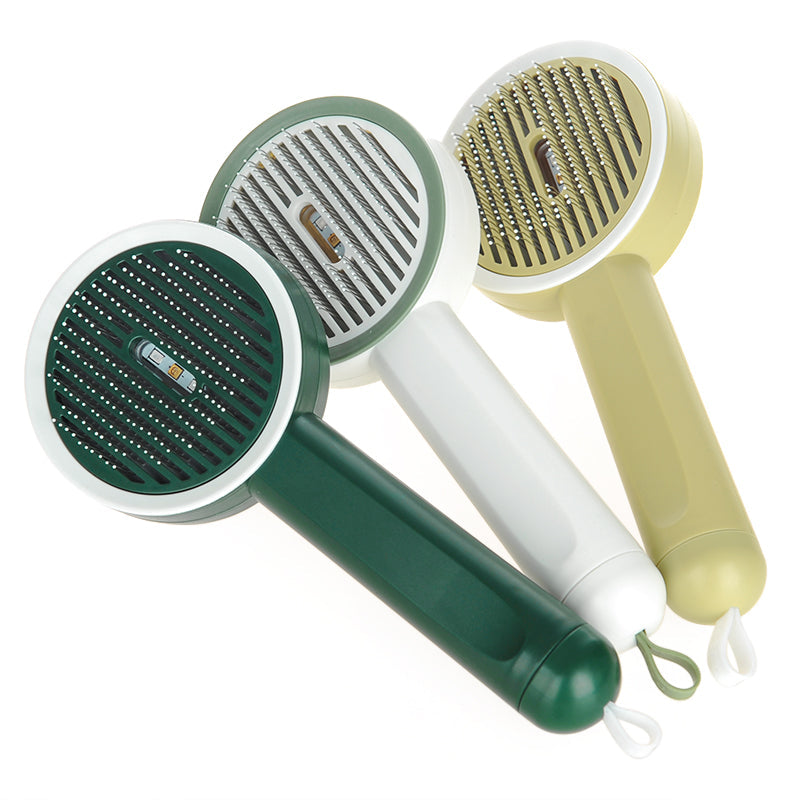 Grooming Made Easy: The 2 In 1 Pet Grooming Comb UVC Detection Hair Tool