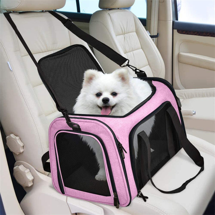 Portable Foldable Pet Carrier Hand Held Travel Bag - The Ultimate Travel Companion for Your Furry Friends