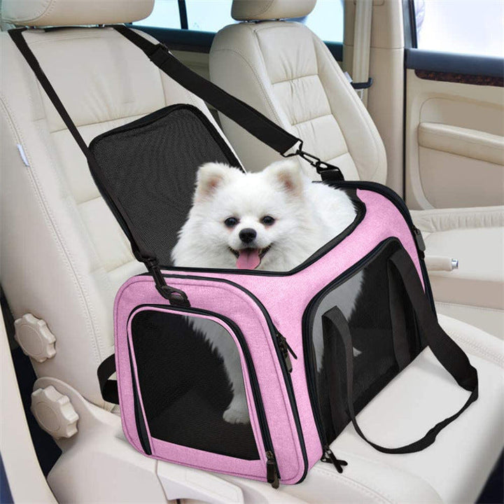 Portable Foldable Pet Carrier Hand Held Travel Bag - The Ultimate Travel Companion for Your Furry Friends