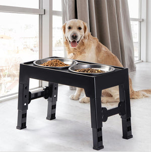 Elevated Anti Spill Pet Feeding Bowl - The Perfect Solution for Your Pets