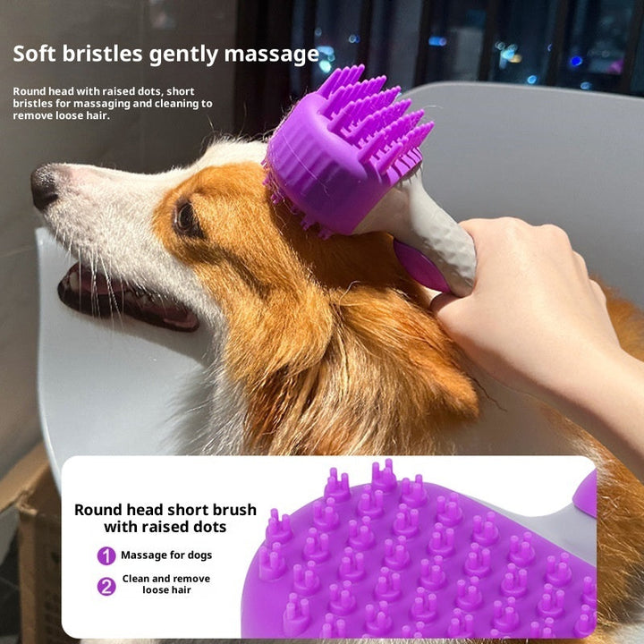 Transform Bath Time with the Ultimate Pet Bath Shower Brush